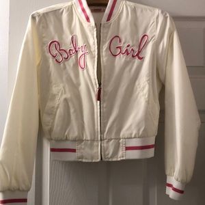 “Baby Girl” bomber jacket. Good condition